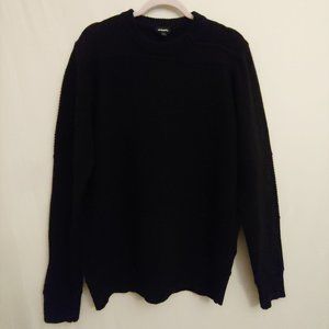 Diesel Black Crewneck Sweater
